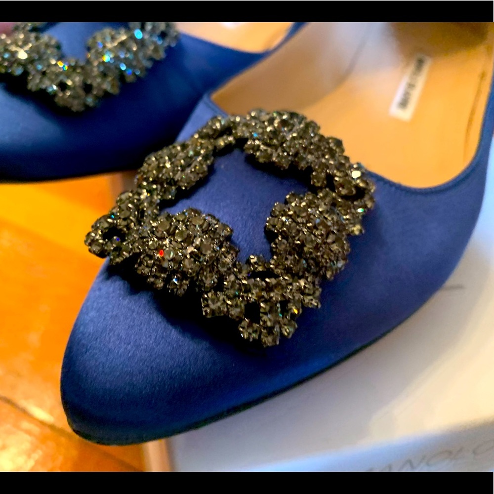 Manolo Blahnik Hangisiflat size 38.5